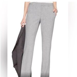 Banana Republic Grey Novelty Ryan Curvy Fit Trouser size 4